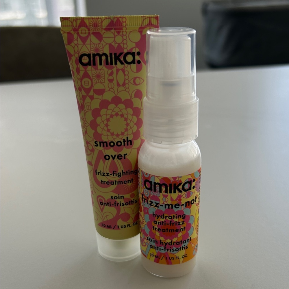 Amika Smooth Over & Frizz Me Not Duo